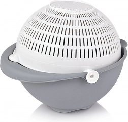 Forgó konyhai szűrő tálal együtt 25 cm