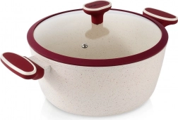 Gránit fazék üvegfedővel TERRESTRIAL 26 cm, 5,2 l