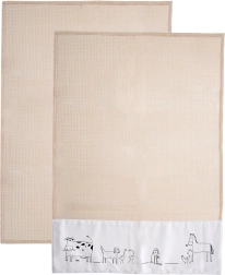 Pamut konyharuhák 70 × 50 cm, 2 db