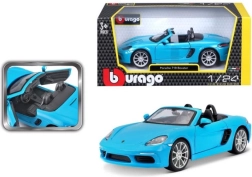 Bburago 1:24 Porsche 718 Boxster Kék