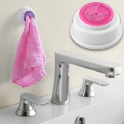 Push-in törölközőtartó rózsaszín