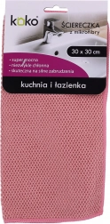 KOKO mikroszálas konyhai és fürdőszobai törlőkendő 30×30 cm