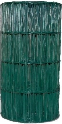 Kerti hegesztett, műanyaggal bevont háló 100×50 mm, magasság 400 mm, zöld, 15 m