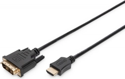 HDMI–DVI‑D (18+1) adapter kábel, 2 m, Full HD 60 Hz
