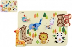 Fa puzzle ZOO gyerekeknek