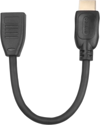 HDMI hosszabbító kábel 15 cm v2.0