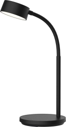 Solight LED asztali lámpa érintésvezérléssel, 4,5 W, 300 lm, 3CCT, fekete