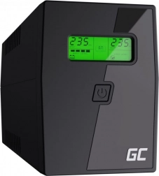 Green Cell Power Proof 800 VA (480 W) tartalék UPS LCD-vel és AVR-rel