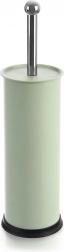 Zöld GREENISH WC-kefe tartóval, fém, 10 × 38,5 cm