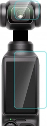 Edzett üveg objektívre és képernyővédő fólia/üveg DJI Osmo Pocket 3-hoz