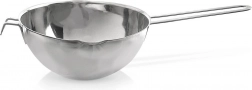 Rozsdamentes acél tál csokoládé és viasz olvasztásához, 1,2 l
