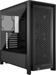 Fekete MIDI TOWER ház Corsair Frame 4000D RS