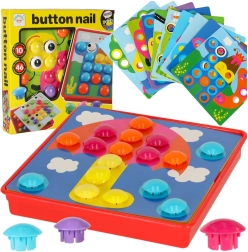 Oktató dugós mozaik, 57 darab