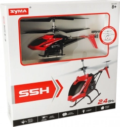 RC helikopter SYMA S5H 2.4GHz RTF – Piros