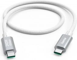 Hama töltő- és adatkábel USB‑C – USB‑C 240 W