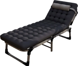 Összecsukható túraágy Business, Field, Premium cot – fekete