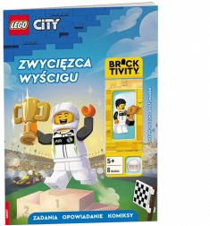 LEGO City: versenyhős – interaktív könyv minifigurával