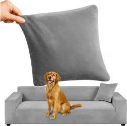 RUHHY kanapévédő huzat 190-230 cm sötétszürke