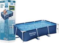Bestway vázas medence STEEL PRO 259 × 170 × 61 cm, 2300 l