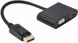 DisplayPort–HDMI és VGA adapter
