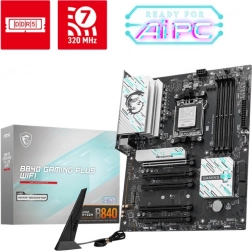 B840 Gaming Plus WiFi gamer alaplap, AM5, DDR5, ATX