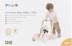 Fa járássegítő babáknak, rózsaszín