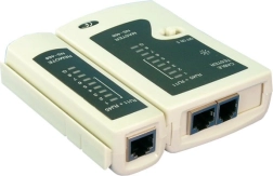 LOGILINK RJ11/RJ12/RJ45 kábelteszter távoli egységgel