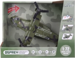 Elemes katonai repülő fényekkel és hangokkal