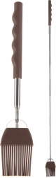 Teleszkópos szilikon konyhai ecset 21–67 cm
