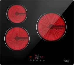 IsEasy indukciós üvegkerámia főzőlap 3 zónával, 5 500 W