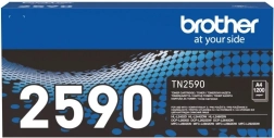 fekete Brother TN-2590 toner, hozam 1200 oldal