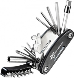 ROCKBROS 16 az 1-ben kerékpáros multiszerszám – fekete