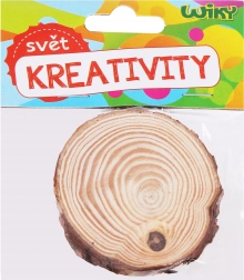 Fa korong 6–7 × 0,5 cm, 2 db-os készlet