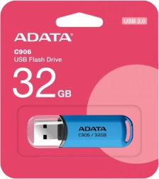 USB flash meghajtó ADATA C906 32GB USB 2.0 kék