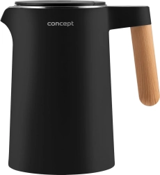 CONCEPT RK3301 vízforraló 1,5 l, dupla fal és hőmérséklet-szabályozás
