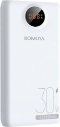 Romoss Power Bank 20000 mAh 30 W fehér