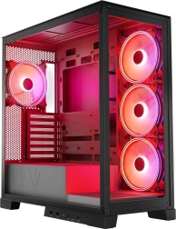 Volcano Space ARGB Ház Fekete