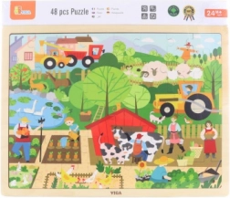 Fa puzzle Tanyasi 48 darabos