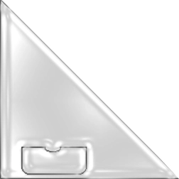 Öntapadós sarkok névjegykártya-zsebbel, 6 db