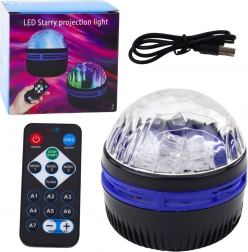 Csillag LED projektor távirányítóval és fényhatásokkal