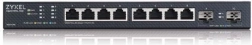 Zyxel XMG1915-10E intelligens 2,5GbE switch 2× 10Gb SFP+-val
