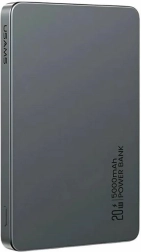 Mágneses powerbank 5000 mAh 20W MagSafe és PD, szürke