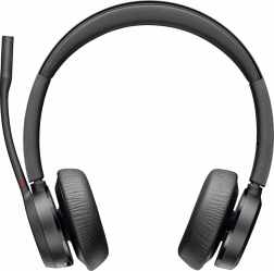 Vezeték nélküli POLY Voyager 4320 headset USB‑C-vel és BT700 adapterrel (Microsoft Teams‑tanúsítással)