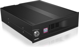 ICY BOX mobilrack 3,5″-os SATA merevlemezhez 5,25″-ös bővítőhelybe, ventilátorral