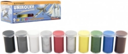 Unikolky makettező festékek – 9 szín készlet + matt lakk ingyen