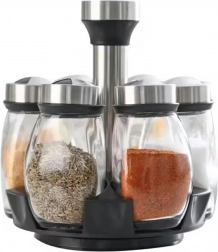 Da304 6 darabos forgatható fűszertartó készlet