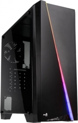 AEROCOOL PGS Cylon RGB Advance számítógépház, ATX, fekete
