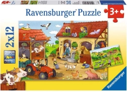 Puzzle 2x12 darabos – Tanyasi élet