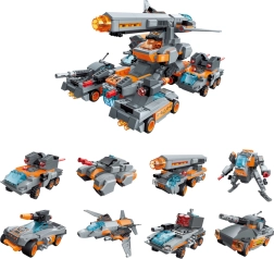 Qman Thunderbolt Chariot építőkészlet 8 az 1-ben