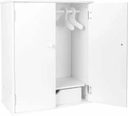 Kicsi láb babaruha szekrény fehér